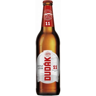 DUDÁK 11 světlý ležák 4,5% 0,5 l (sklo)