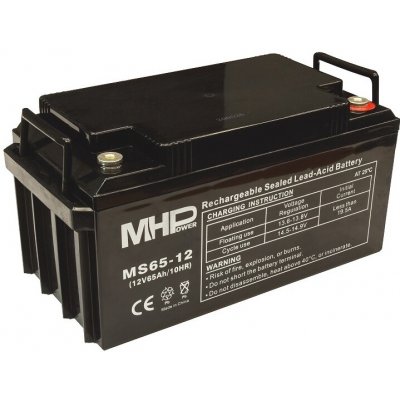MHPower Pb akumulátor VRLA AGM 12V/65Ah (MS65-12); MS65-12 – Hledejceny.cz