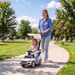 AIYAPLAY dětské elektrické autíčko bílé – Hledejceny.cz