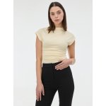 Orsay dámské tričko s krátkým rukávem žluté – Zboží Mobilmania