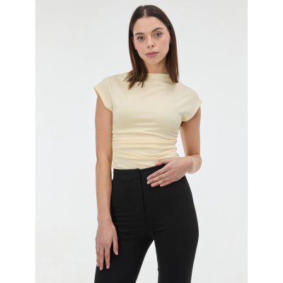 Orsay dámské tričko s krátkým rukávem žluté – Zboží Mobilmania