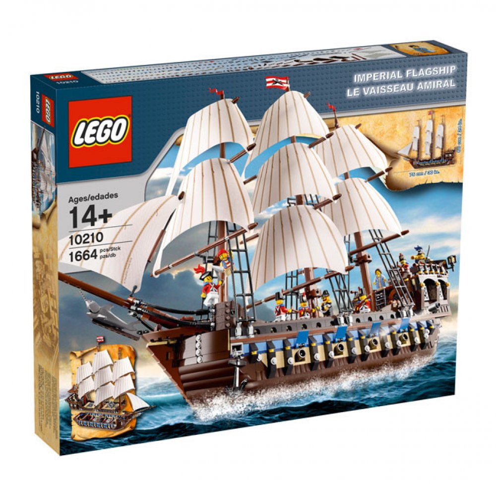 LEGO® Pirates 10210 Imperiální vlajková loď | Srovnanicen.cz