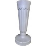 Madona hřbitovní váza plast se zátěží 32 cm – šedá – Hledejceny.cz