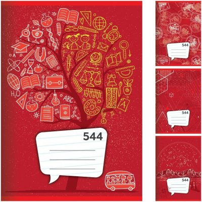 JUNIOR Sešit A5 linkovaný 544 – Zboží Mobilmania