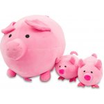 Sleep-well Polštář mikrospandex prasátko a selátka 30cm – Zboží Dáma