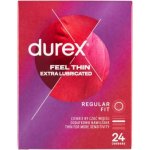 Durex Feel Thin Extra Lubricated 24 ks – Zboží Dáma
