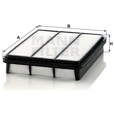 MANN FILTER Vzduchový filtr C 32 005 – Hledejceny.cz