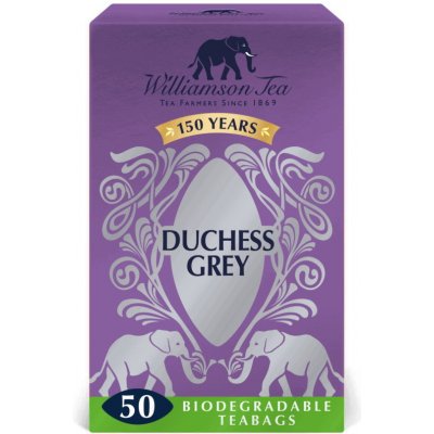 Williamson Tea černý čaj s bergamotovým olejem 50 sáčků 125 g
