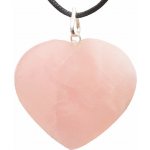 Nefertitis Růženín přívěsek srdce se symbolem Léčení NF4650 – Zboží Dáma