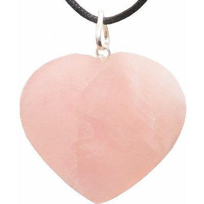 Nefertitis Růženín přívěsek srdce se symbolem Léčení NF4650 – Zboží Dáma