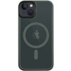 Pouzdro a kryt na mobilní telefon Apple Tactical Hyperstealth transparentní s MagSafe pro iPhone 13 olivový 8596311205873