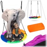 Neo-Sport Houpačka Čapí hnízdo Swingo XXL 95 cm pestrobarevná – Zboží Mobilmania