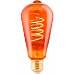 Eglo LED žárovka E27 ST64, 4 W 30 Lm 2000 K, měděná – Zboží Živě