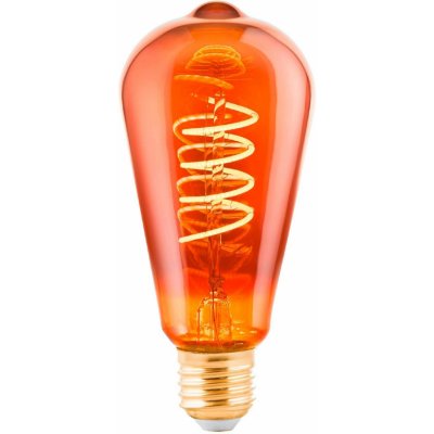 Eglo LED žárovka E27 ST64, 4 W 30 Lm 2000 K, měděná – Zboží Živě