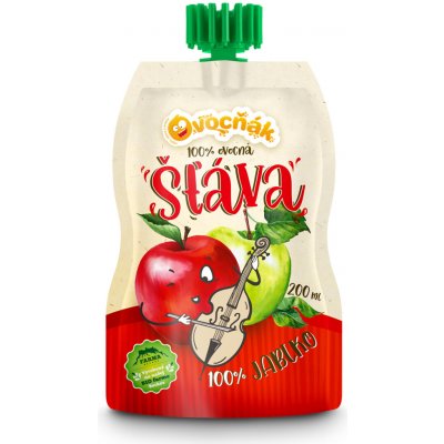 Ovocňák 100% jablečný mošt 200ml – Hledejceny.cz