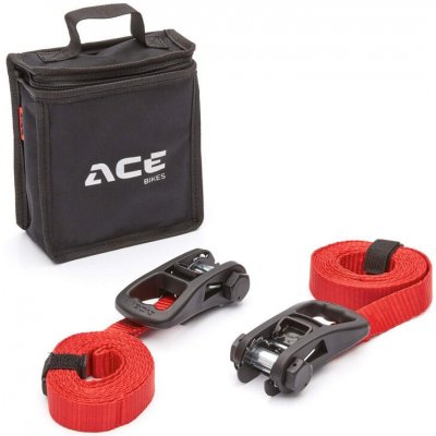 Popruhy na motocykly ACEBIKES Ratchet Essential 2-Pack – Zboží Dáma