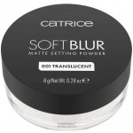 Catrice Soft Blur Matte sypký fixační pudr 001 Translucent 8 g – Hledejceny.cz