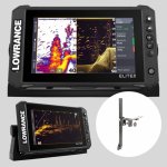Lowrance Sonar Elite FS 7 Sonda Active Imaging 3V1 + Držák Sonaru A Sondy DLX – Zboží Dáma