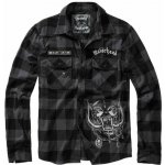 Brandit košile Motörhead Vintage shirt černo šedá – Zboží Dáma