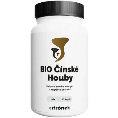 BIO Čínské houby 60 veganských kapslí – Hledejceny.cz