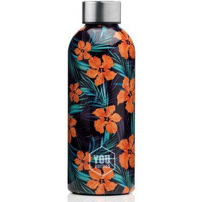 You Bottles Termoláhev na pití Dual Design Iris Flower 500 ml