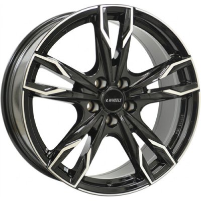 IT WHEELS GINA 7.5x19 5x114.3 ET40 gloss black polished – Hledejceny.cz
