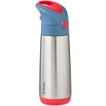 b.box Termoska na pití s brčkem 500 ml Blue Blaze – Zboží Dáma