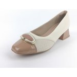 Piccadilly 160085-1 bílo mandlové dámské lodičky – Zboží Dáma