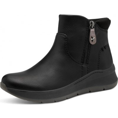 Jana dámské kotníkové boty 8-25472/45 černé elastické šíře H černá – Hledejceny.cz