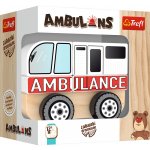 Bino Dřevěné auto ambulance – Zboží Mobilmania