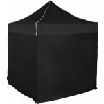 Expodum Nůžkový stan 2x2m ocelový Černá 4 boční plachty – Zboží Mobilmania