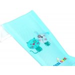 Tega Látkové lehátko ke koupání Pejsek a Kočička tyrkysové – Sleviste.cz