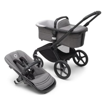 bugaboo Fox 5 Basis Black /Grey Melange 2023