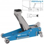 Güde 18037 Posuvný hydraulický zvedák 2,5 t | Zboží Auto