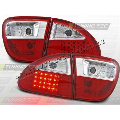 SEAT LEON 1999-04 ZADNÍ LED LAMPY RED WHITE – Hledejceny.cz