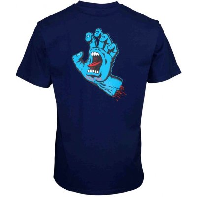 Santa Cruz Screaming Hand Chest T-Shirt Dark Navy – Zbozi.Blesk.cz