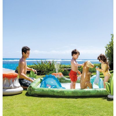 Intex 56132 Jurassic Adventure 201x201x36 cm – Zboží Dáma