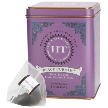 Harney & Sons Black Currant 20 pyramidiálních v plechové dóze