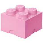 LEGO® Box 4 šuplík 25x25x18cm sv.růžový – Hledejceny.cz