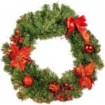Bestent Vánoční věnec 40cm Červený – Zboží Dáma