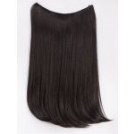 Vlasové příčesky HALO 40 cm - přírodní černá – Zboží Mobilmania