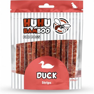 VO Huhubamboo kachní proužky 250 g – Zboží Mobilmania