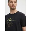 Pánské Tričko Calvin Klein tričko Jeans s potiskem J30J325352 černá