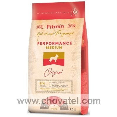 Fitmin dog Medium Performance 2 x 12kg
