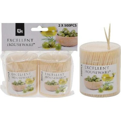 párátka kulatá oboustr.bambus (2x500ks) + PH box kul. – Zboží Dáma