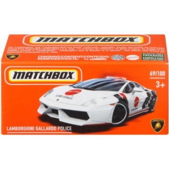 Toys Auto Matchbox Lamborghini Gallardo Police