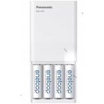 Panasonic Eneloop Smart Plus BQ-CC87 + 4x AA K-KJ87MCD40 – Zboží Živě
