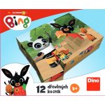 Dino licenční kostky Bing 12 kostek – Zboží Dáma