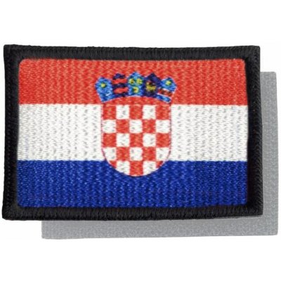 Nášivka: Vlajka Chorvatsko [80x50] [ssz] – Hledejceny.cz