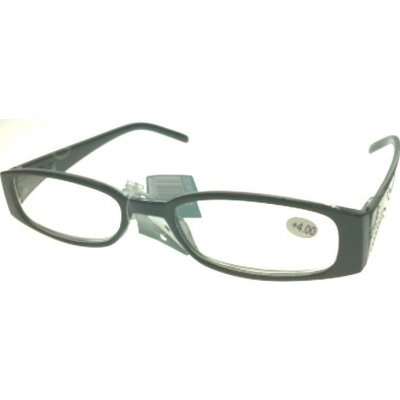 Berkeley Čtecí dioptrické brýle plast černé stranice s kamínky MC2154 od  149 Kč - Heureka.cz